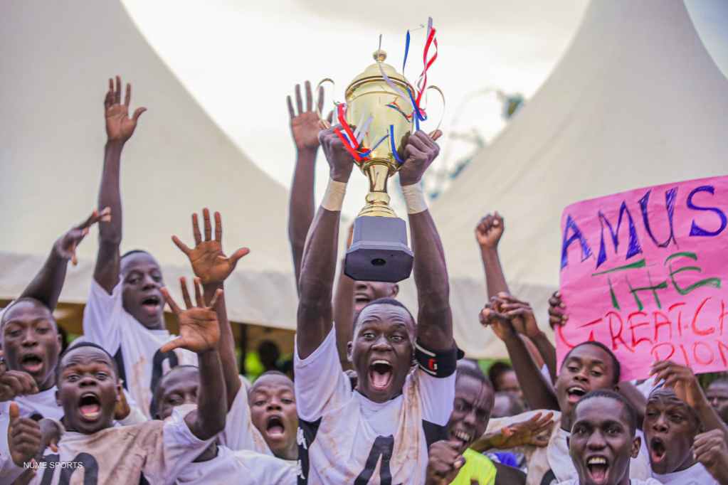 Amus College School clinches double gold in football | 2024 USSSA Teso Zone